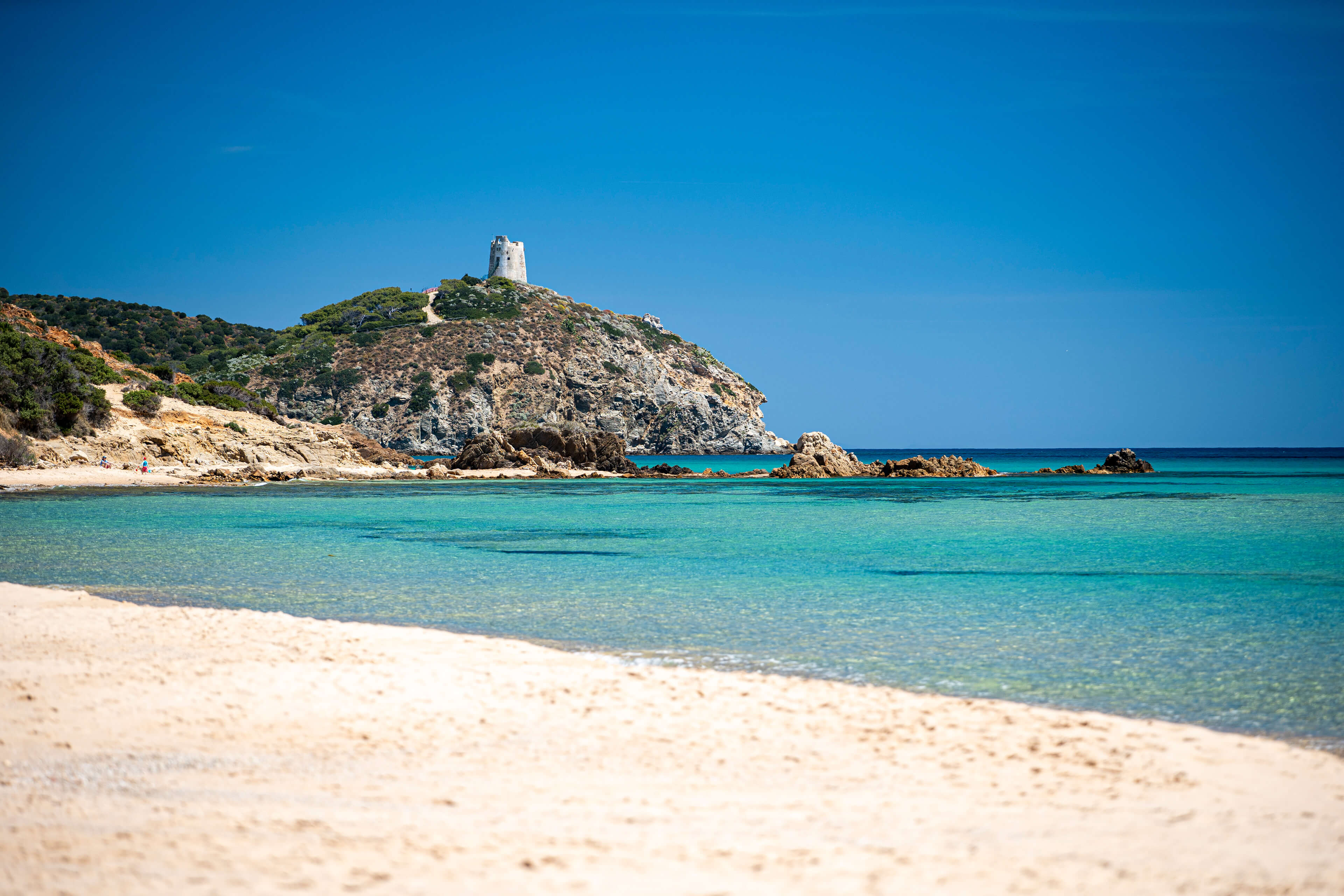Domus de Maria, torre di Chia. Video